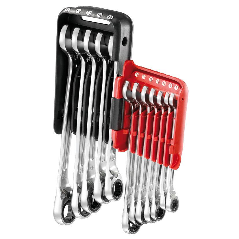 285 KA/DS12 - Jeu de 12 clés mixtes à cliquet avec bague d'étanchéité - Usag - U02856062 285 KA/DS12 - Jeu de 12 clés mixtes à cliquet avec bague d'étanchéité - Usag - U02856062